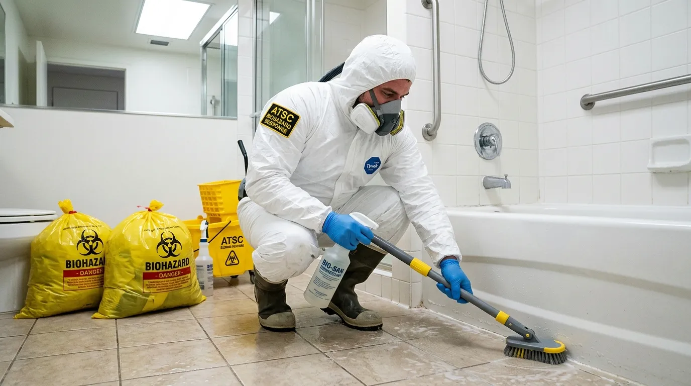 Decontamination equipment deployed for Blood Cleanup in Gulf Breeze